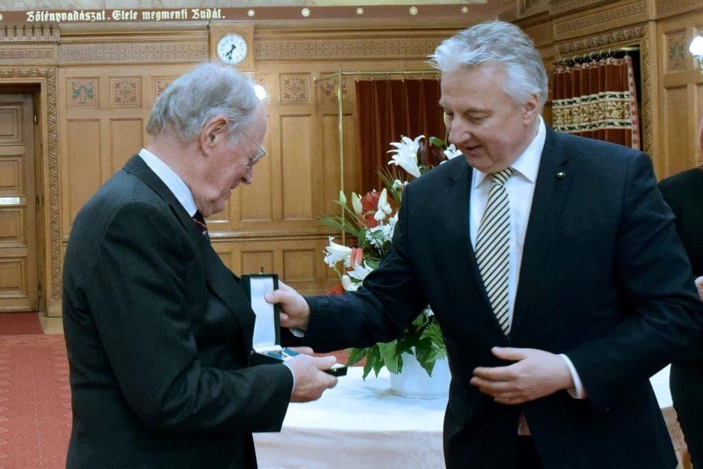 Ambassador Dr. Franz Salm-Reifferscheidt Receives the Commander’s Cross of the Republic of Hungary